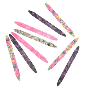 10PCS 0.71mm Oud Picks Celluloid Flexible Plectrum Replacement For Plucked In - Picture 1 of 22