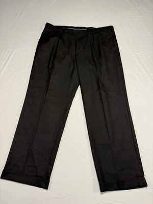 Pantalones de vestir informales Dockers D4 Premium de negocios calce relajado negros talla 40x30 Foto 1 de 4