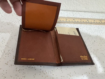 Vintage Pierre Cardin Boutique Mens Wallet Brown Genuine Leather Billfold NWOT - Image 1 of 4