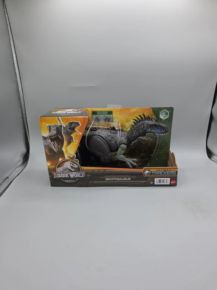 New Jurassic World Dino Trackers Wild Roar Dryptosaurus 11" Toy Dinosaur - Image 1 of 1