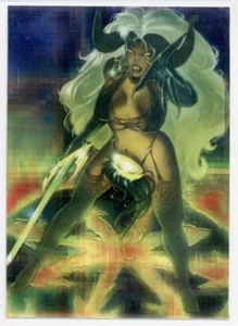 Lady Death series 4 Wicked Ways - Fractal parallel card #61 [Krome Prod 1997] - Picture 1 of 1