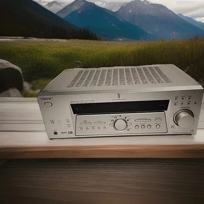 Sony Stereo FM-AM Receiver STR-K502 Silver TESTED / Working - Image 1 of 4