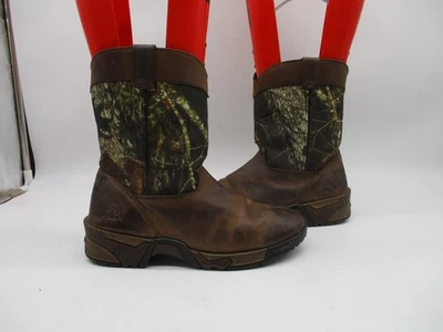 Botas de Vaquero Rocky Niños Niños Cuero Marrón Azteca Wellington Camufladas Niños Talla 4.5 M Foto 1 de 4