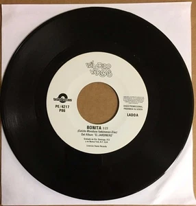 WILFRIDO VARGAS -BONITA  / EL FUNCIONARIO- WLP MEXICAN 7” SINGLE CS MERENGUE - Picture 1 of 2