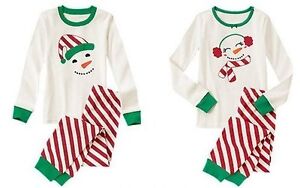 NWT Gymboree JOLLY CUTE SNOWMAN 2014 Christmas/Holiday Pajamas/Gymmies Boy/Girl