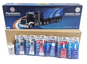 Permatex 2023 Gift Pack with Toy RC Truck, Ultra Black, Grey, Red, Anerobic Seal - Picture 1 of 1