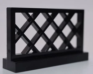 Lego 2x Cerca Negra 1 x 4 x 2 Enrejado - Imagen 1 de 1