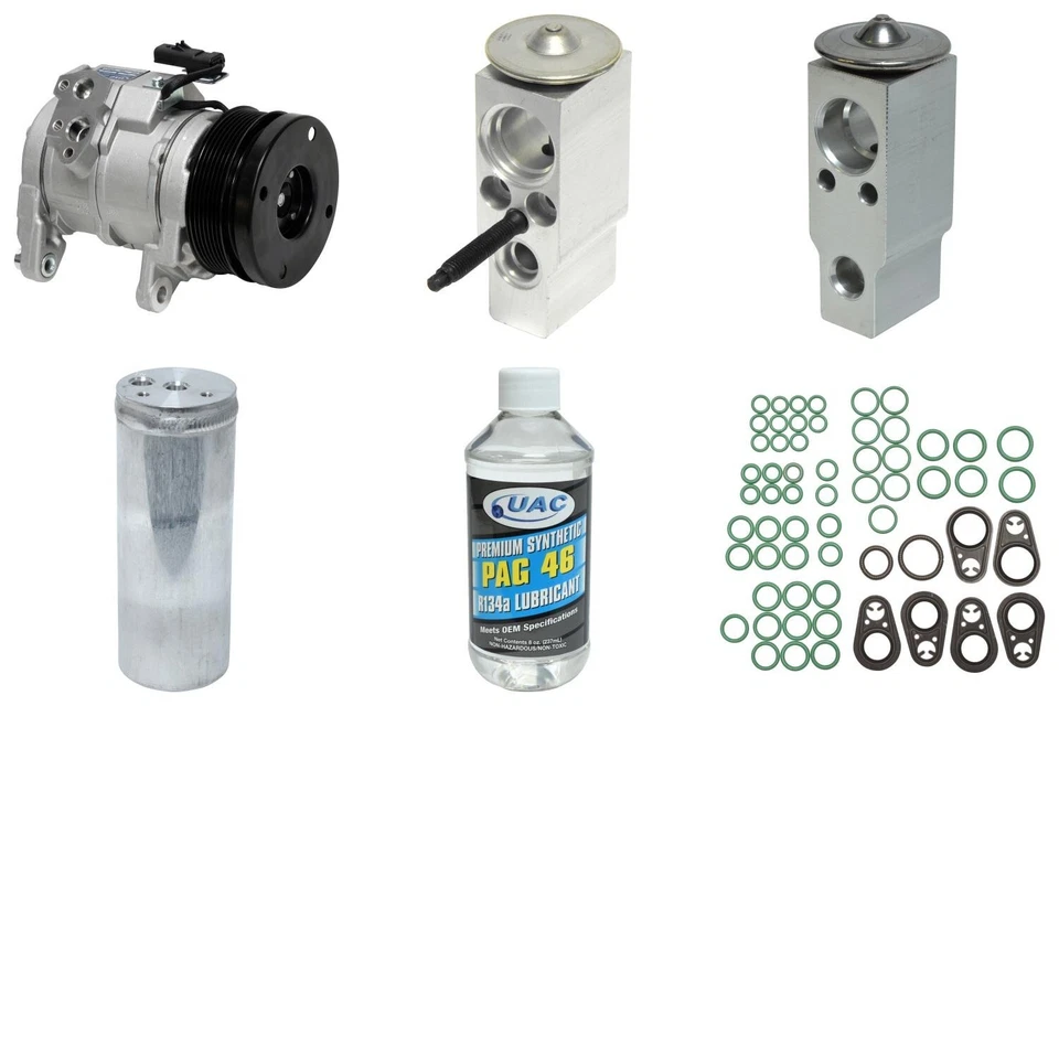 Kit de compressor UAC para 2007-2008 Dodge Durango 5.7L V8 GAS OHV A/C - Imagem 1 de 1