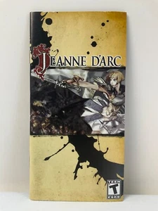 *Manual Only* Jeanne D'Arc PSP Sony Playstation Portable Darc RPG Handheld OEM - Picture 1 of 11