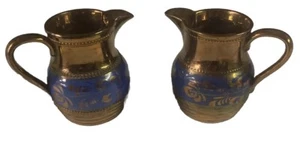 2 antiche brocche lampadarie rame - Foto 1 di 11