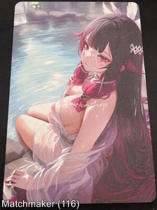 Matchmaker Spicy Waifu NSFW A5 Size Card Board Columbina Genshin Impact Spring - Picture 1 of 3