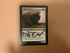 MTG Magic Hidden Horror Sighned Artist Proof x1 10E 10th Edition Brom
