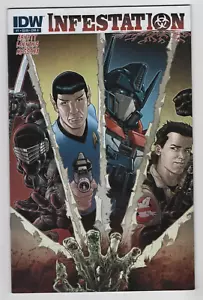 Infestation Issue #1 Comic Book. Cover A. Daniel Abnett. Andrew Lanning.IDW 2011 - Picture 1 of 2