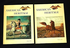 AMERICAN HERITAGE VOLUME 14 -- NUMBER 5 & 6 - 1963 - Imagen 1 de 4