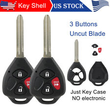 2 Replacement for Toyota Yaris 2007 2008 2009 2010 2011 Remote Key Case Shell