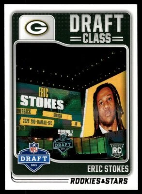 2021 Panini Rookies & Stars Eric Stokes #DC-18  Draft Class - Image 1 of 2