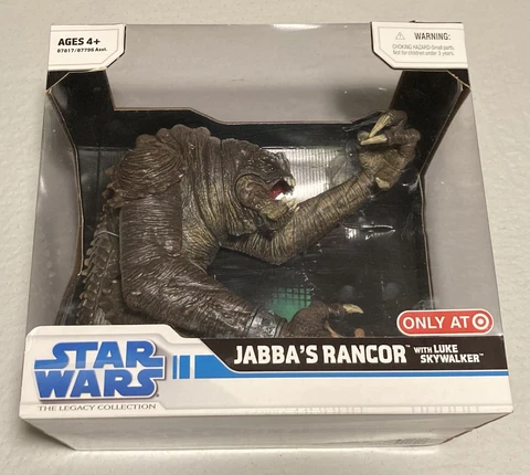 Star Wars The Legacy Collection Jabba's Rancor w/ Luke Skywalker Hasbro 2008 New Cover