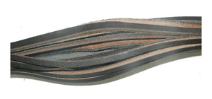 Strong Long Lasting Dark Brown Leather Shoe Boot Laces shoelace 45cm to 120cm - Picture 1 of 3