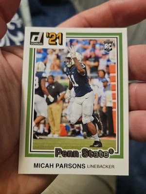 2021 Panini Chronicles Draft Picks - Micah Parsons #27 (RC) Penn State - Image 1 of 3