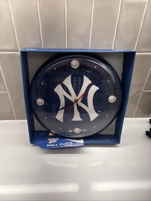 RARE Vintage Win Craft Sports New York Yankees Collectible MLB Team Clock In box - Image 1 of 4