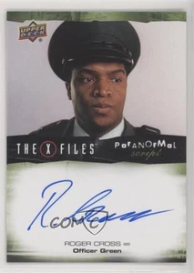 2019 Upper Deck X Files: UFOs and Aliens Paranormal Script Roger Cross Auto - Picture 1 of 3
