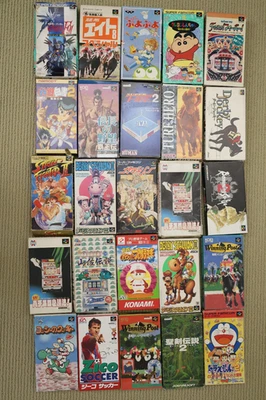 Lote de 25 juegos Super Famicom Caja Japón *Vendedor de EE. UU.* *Funciona* Foto 1 de 2