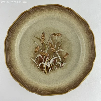 Juego de 8 platos de cena vintage de gres granola de trigo integral Mikasa E8001 Foto 1 de 4