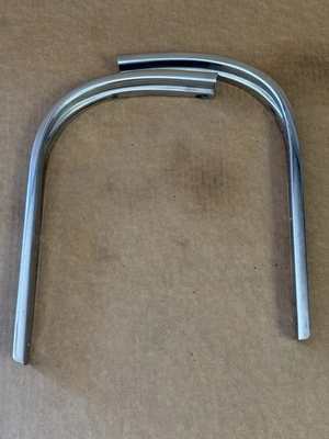 1959/60 Chevrolet El Camino, Impala Stainless A-Pillar Drip Rail Moldings 59/60 - Image 1 of 3