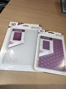 2 x Zwillinge von Crafters Companion. 3D Prägefolder 5"x7" & 6"x4" Neu #6 - Bild 1 von 3