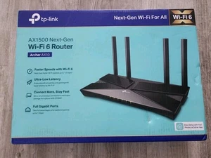 TP-Link Wifi 6 AX1500 Smart WiFi Router (Archer AX10) – 802.11ax Router - Bild 1 von 3