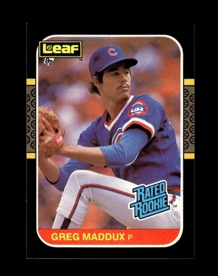 1987 Leaf/Donruss Set-Break # 36 Greg Maddux RR RC NM-MT OR BETTER *GMCARDS* - Image 1 of 2