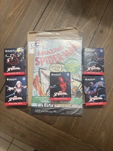 SDCC 2025 Magic The Gathering x Spider-Man Welcome Deck COMPLETE W/ Comic - Picture 1 of 1