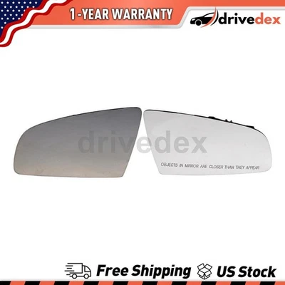 Пара стекол зеркала двери Dorman - HELP подходит для Audi A3 2006 2007 2008 годов выпуска - Изображение 1 из 4