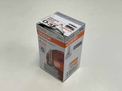 USED D3S OSRAM Xenarc OEM 4300K HID XENON Headlight bulb 66340 35W DOT Germany - Image 1 of 4