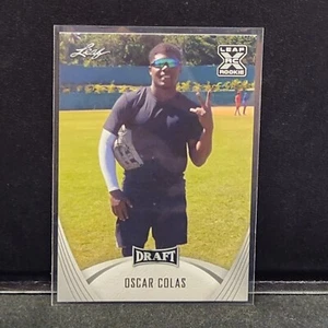 Oscar Colas 2021 Leaf Draft Silver XRC - Picture 1 of 2