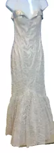 Neu Vintage Abendkleid weiß "Dirty Dancing Collection" Größe 10 - Bild 1 von 8
