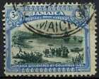 Jamaica 1919-21 SG#83, 3d Columbus Wmk Mult Crown CA Used #D83655