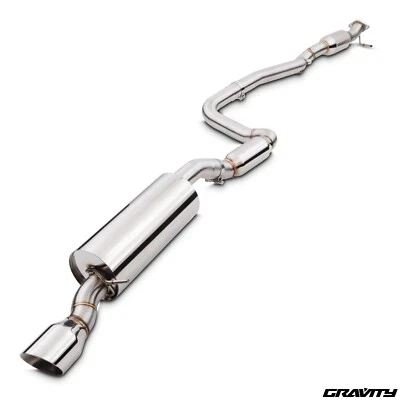 SISTEMA DI SCARICO DECAT INOX 2,5" PER FORD FIESTA MK6 ST ST150 2004-2008 - Immagine 1 di 4