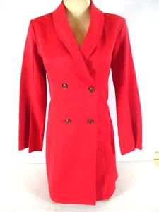 Glamaker  womens  S  L/S Red Two button Split Sleeve  jacket (C5) - Picture 1 of 9