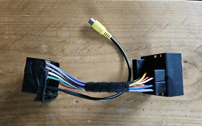VW 2003-2015 MIB MIB2 QUADLOCK CONVERSION CABLE ADAPTER HARNESS + CAMERA LEAD - Image 1 of 4