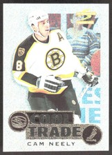 1995-96 Pinnacle Summit Cool Trade Insert #1 Cam Neely Boston Bruins