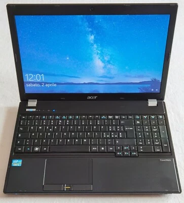 Notebook Acer Travelmate 5760 15" (Intel Core i3-2330M, 6GB RAM, 128GB SSD) - Immagine 1 di 4
