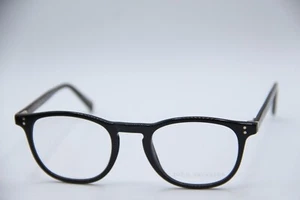 NEW JOHN VARVATOS V376 BLACK HAVANA AUTHENTIC FRAMES EYEGLASSES 48-21 - Picture 1 of 4