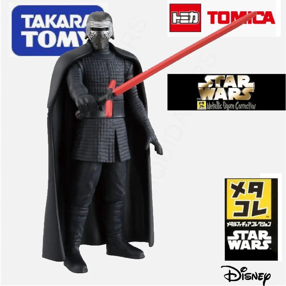Mini figura de acción Star Wars Kylo Ren 15 The Last Jedi Takara Tomy Metacolle Foto 1 de 4