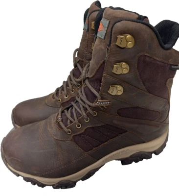 Merrell Moab 2 Madera 8 Pulgadas Térmica Impermeable Caramelo Marrón Para Hombres Talla 9.5 Foto 1 de 4