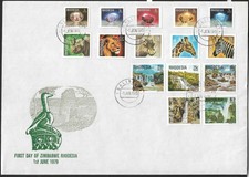 Rhodesia 1979 FDC First Day of Zimbabwe Tied with Salisbury CDS Dated 1/6/79