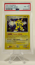 Pokemon 2007 Diamond & Pearl Base Set 3/130 ELECTIVIRE Holo PSA 8 NM LOW POP