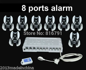 8Ports 3Protection Android Mobile Charge CellPhone Security Display Alarm System - Picture 1 of 7