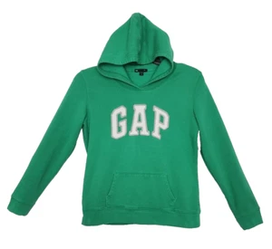 Kids GAP Arch Logo Hoodie with Pocket Size Medium in Kelly Green Activewear - Picture 1 of 15