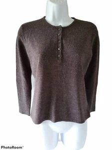 Norton Mcnaughton Petite Womens Sweater Size PS Black Long Sleeve - Picture 1 of 8